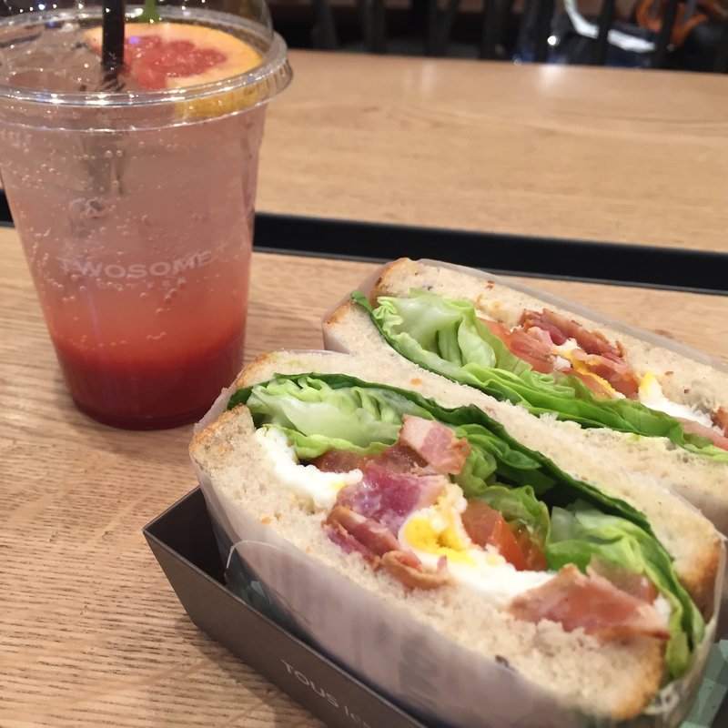 BLTサンド(TOUS les JOURS 仁川空港店)