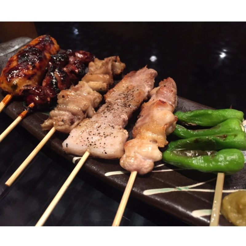 串焼き6種盛り合わせ(日本の味 すぎのこ)