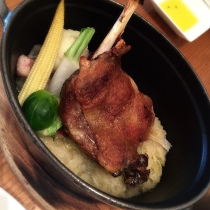 国産合鴨のコンフィ(グランド キッチン)