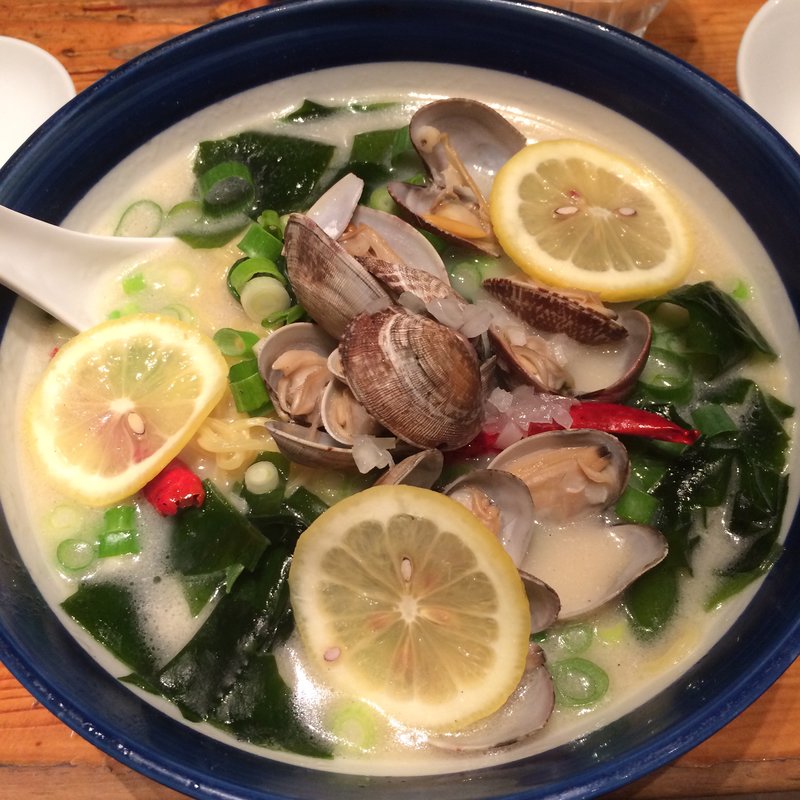 あさりラーメン(麺飯食堂 なかじま)