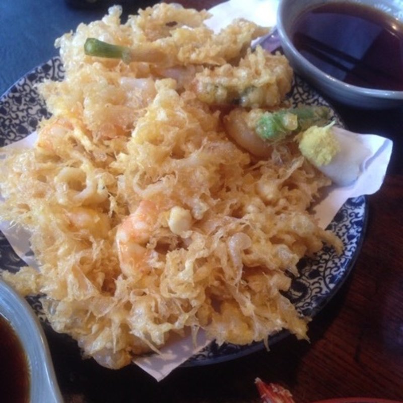 かき揚げ天(土手の伊勢屋 （どてのいせや）)