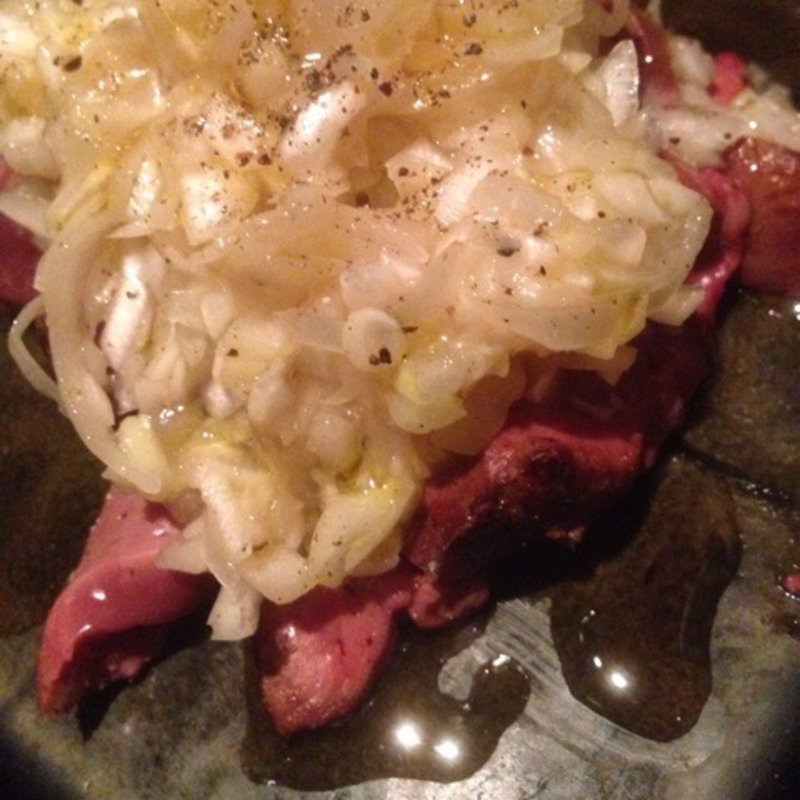 レバーのタタキ(ハッカク （HAKKAKU）)