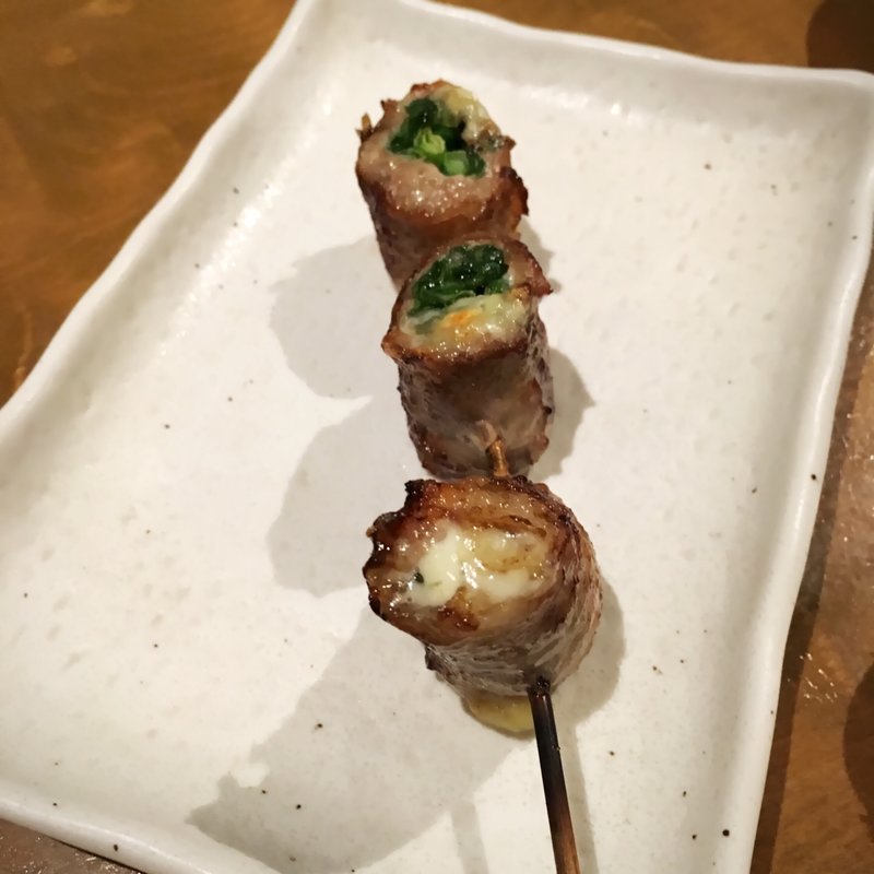 にらチーズ豚巻(鶏焼酒場ふらんきぃ1号 )