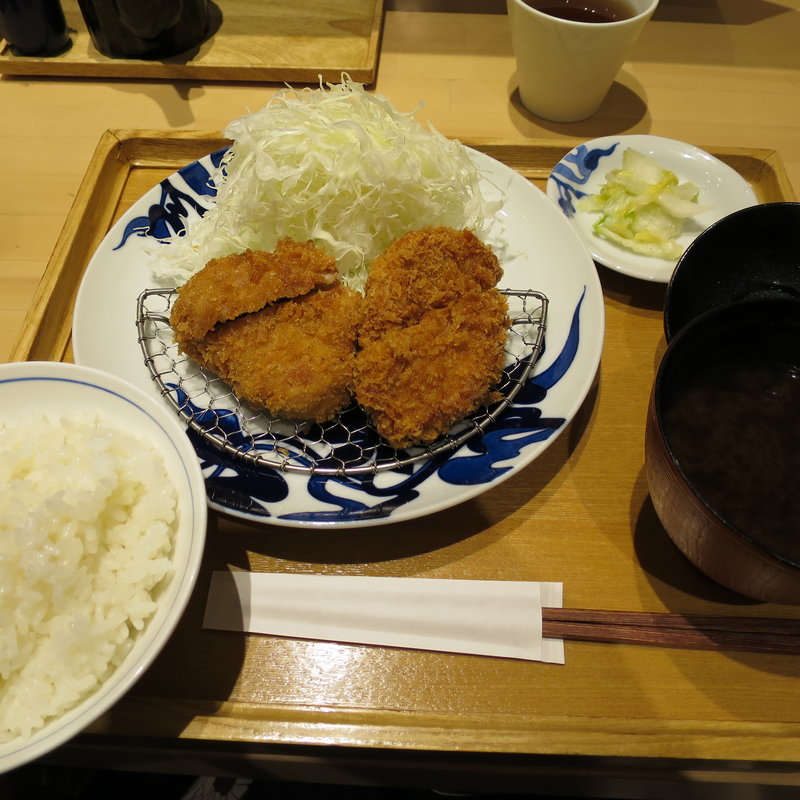 ひれかつ定食(小)(とんかつ寿々木 コレド室町店)