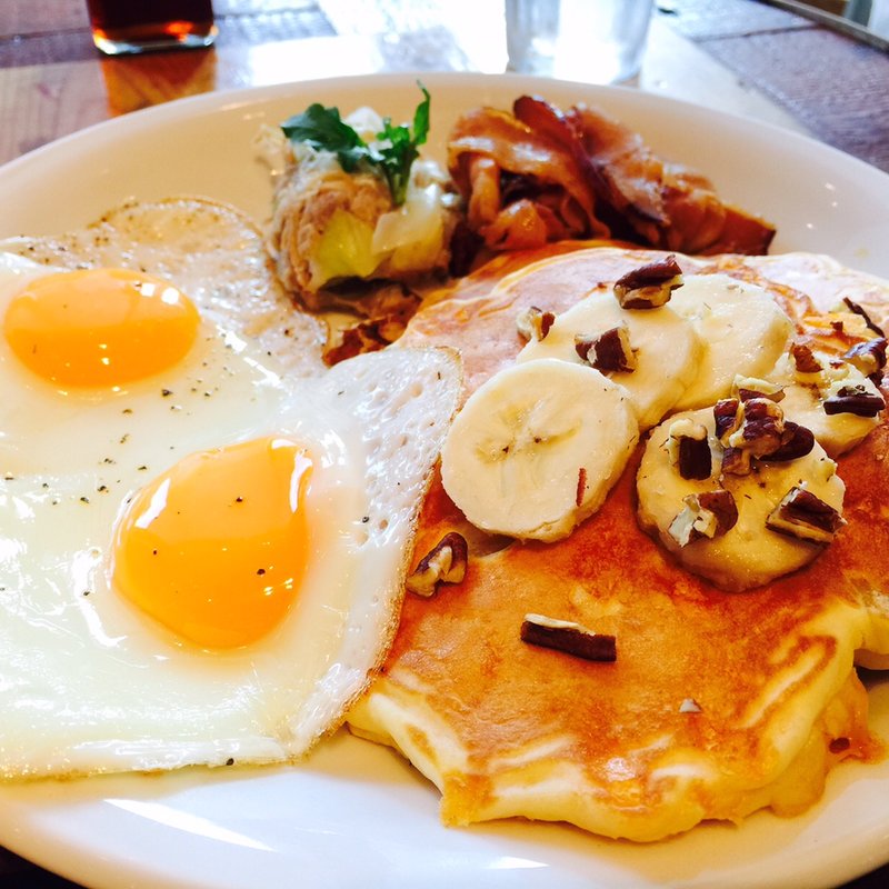 マッケンチーズパンケーキ(J.S. PANCAKE CAFE 中野セントラルパーク店)