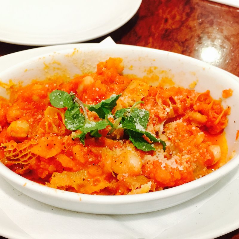 トリッパと数種豆の煮込み(タッポスト チャオラ)