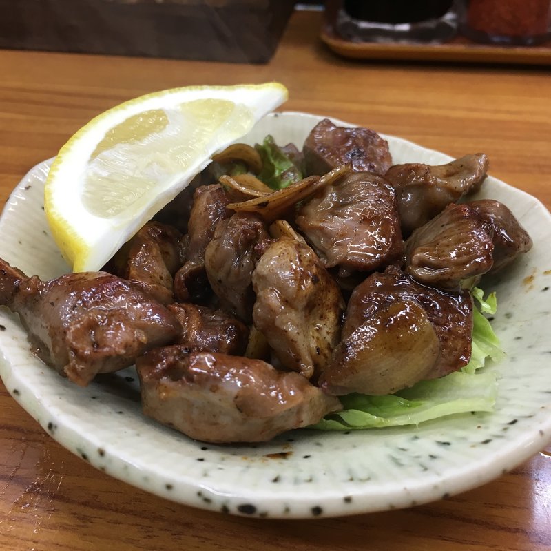 ずりにんにく焼き(高田屋旭店一色屋)