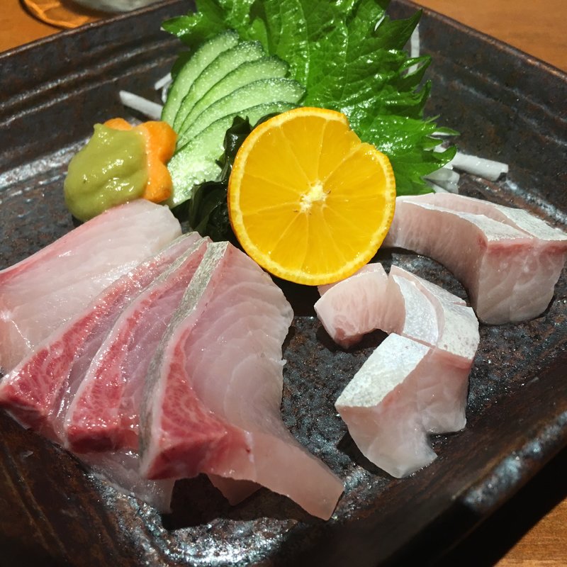 かんぱち刺身(まんま家)