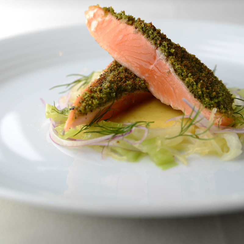 サーモンの衣焼き(イル カンティニエーレ （il cantiniere）)