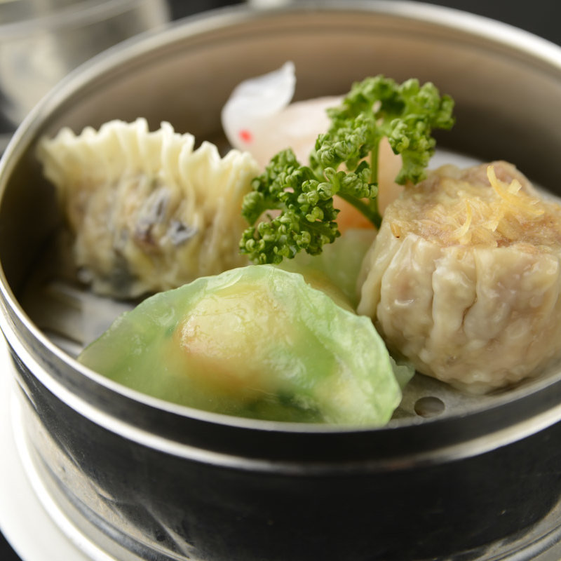 小籠包盛り合わせ(シェンロン トーキョー)