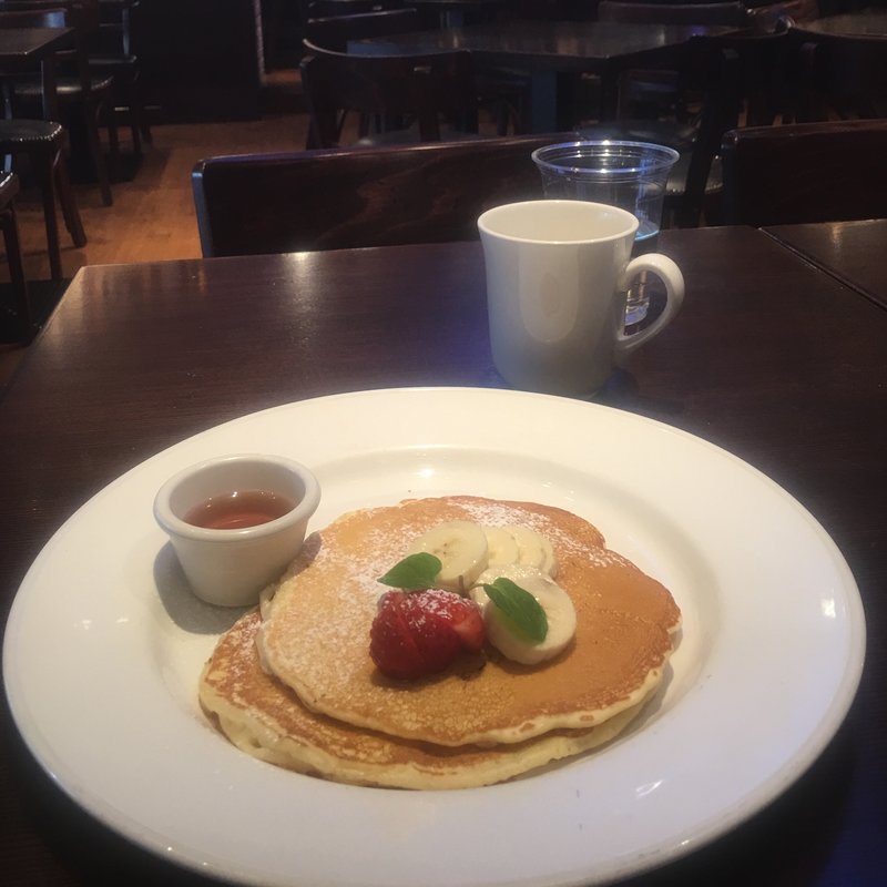 モーニングセット パンケーキ(ハードロックカフェ 上野駅 （Hard Rock CAFE）)