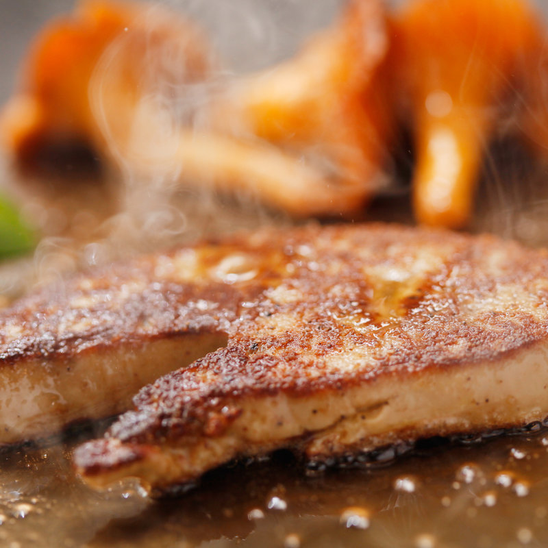 フォアグラのソテー(白樺)