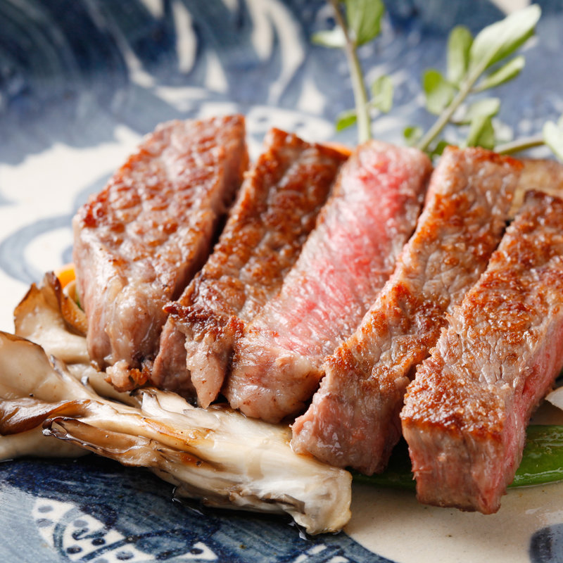 和牛のステーキ(白樺)