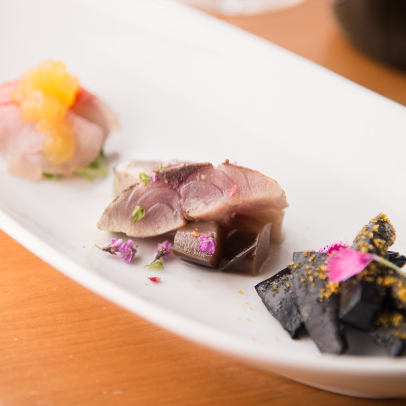 鮮魚の3種盛り合わせ(恵比寿 DAL-MATTO)