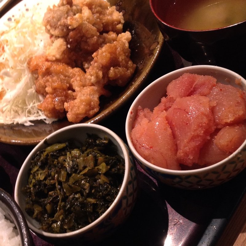 唐揚げ定食(やまや)