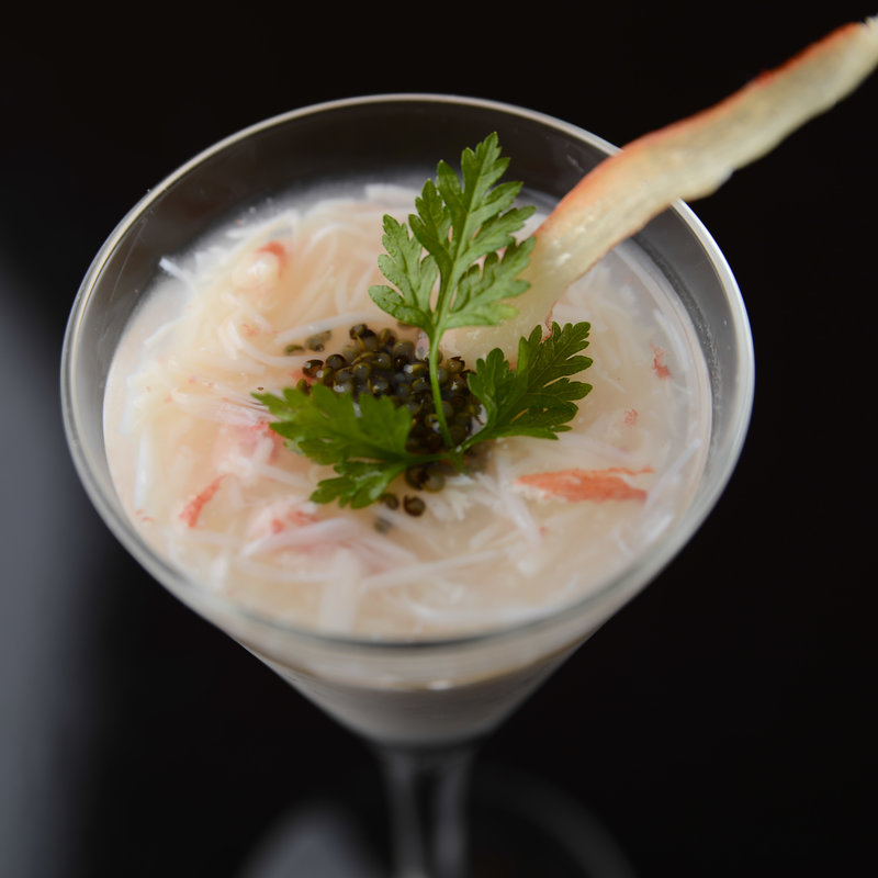 カニのあんかけカクテル(しの原)