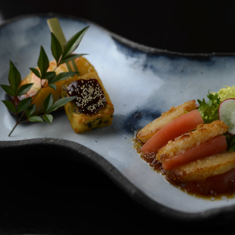 素揚げ蓮根(しの原)