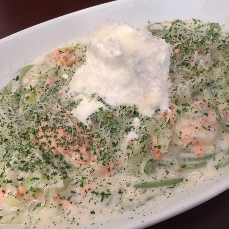 サーモンクリーム(麺家 ポルチーニ )