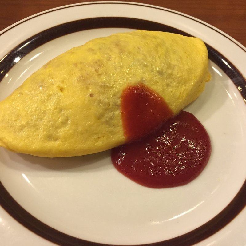 洋食屋さんのオムライス(星乃珈琲店 ホワイティうめだ店)