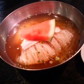 冷麺(焼肉 豊味園 江坂本店)