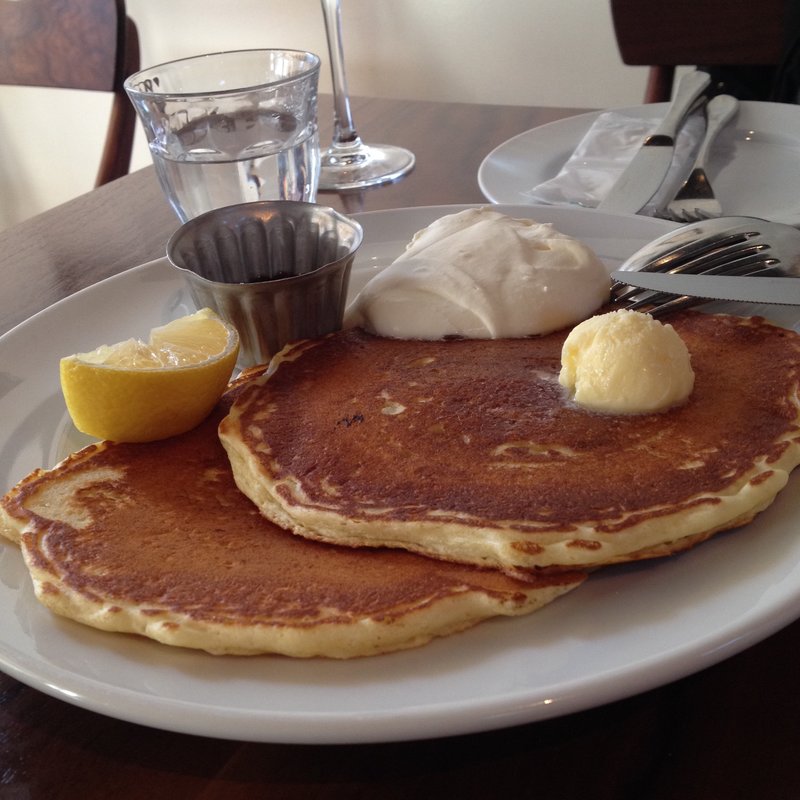 バターミルクパンケーキ レモン&メープル(GARDEN HOUSE Kamakura ガーデンハウス鎌倉)