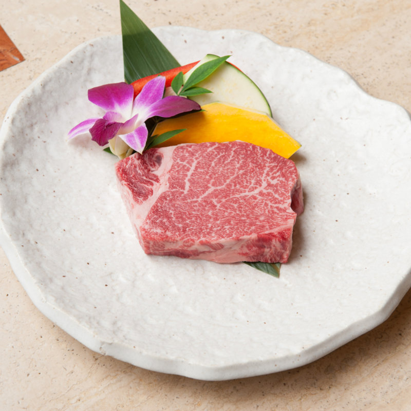 和牛ヒレステーキ(雅山 GAZAN GARDEN)