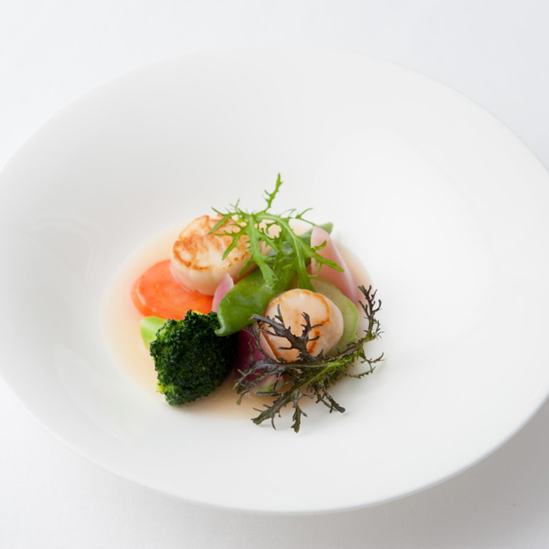 ホタテのグリル(レストランJ)