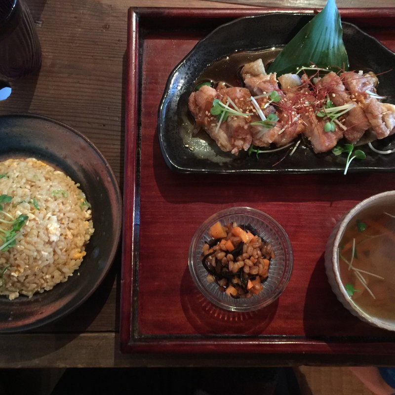 若鶏のユーリンチ(雨風食堂 （アメカゼショクドウ）)