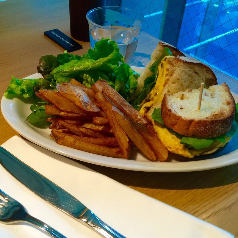 マッシュルームオムレツサンド〜トリュフ風味(Drink （ドリンク）)