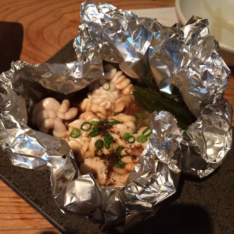 焼き白子(豊洲場外食堂魚金 神楽坂店)