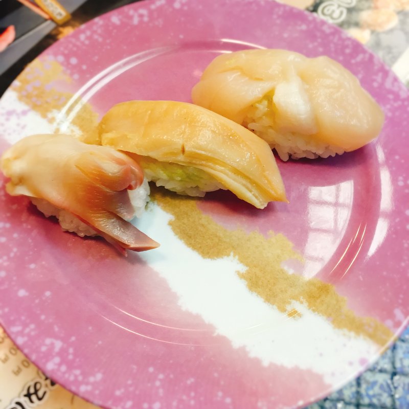 貝3種盛り(にぎりや松 )