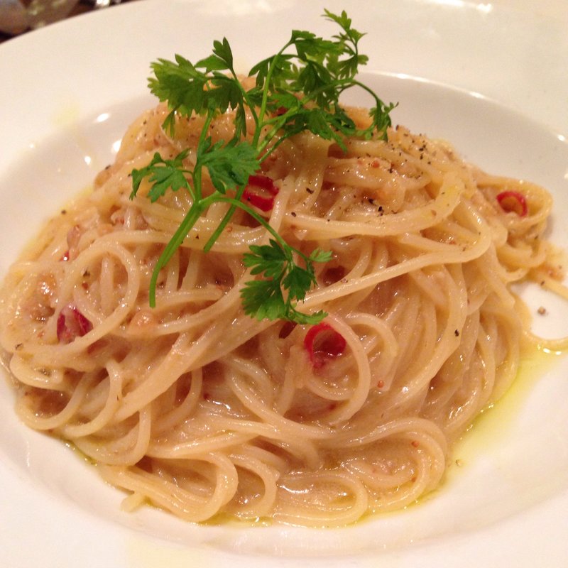 いちじくのペペロンチーノ(puccii)