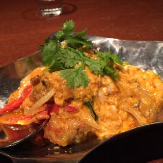 蟹と卵のカレー香り炒め(チェディルアン 淀屋橋 （CHEDI LUANG）)