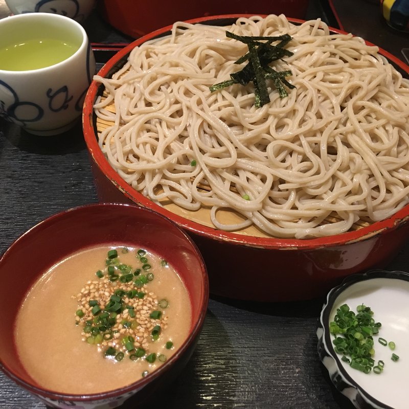 ゴマだれ蕎麦(おそばのみせ　飛うめ 天神地下街店 )