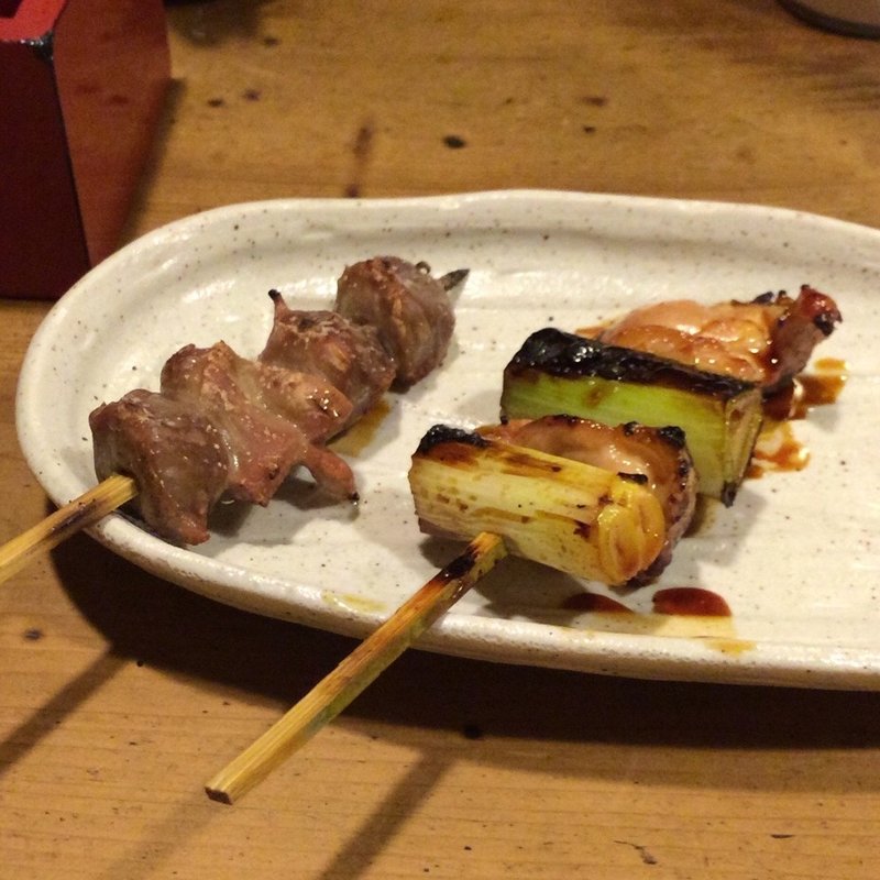 ネギマとスナギモ(さくら家)