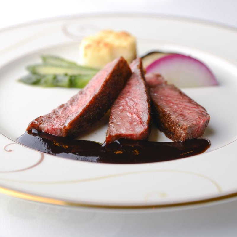 和牛のステーキ(シンフォニークルーズ)