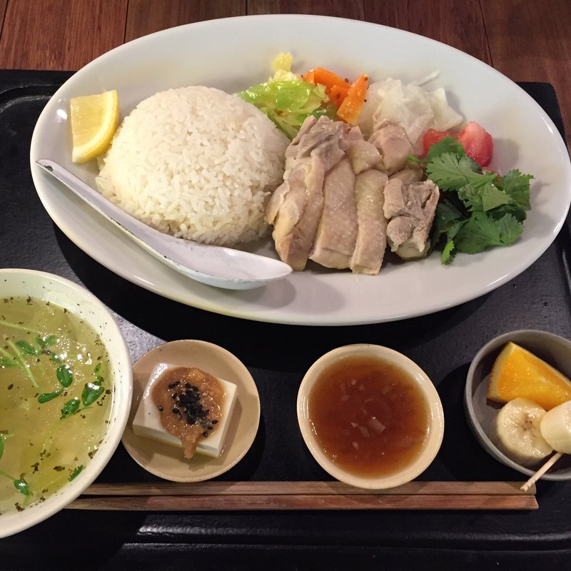 カオマンガイ定食(think食堂 （シンクショクドウ）)