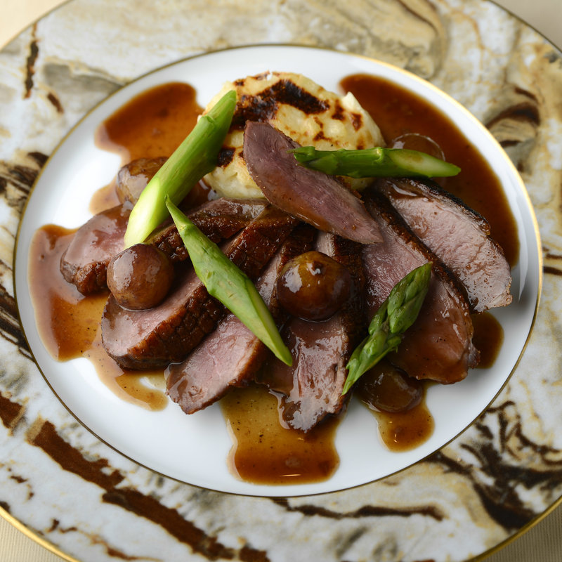 鴨肉のロティ(オーボンコワン)