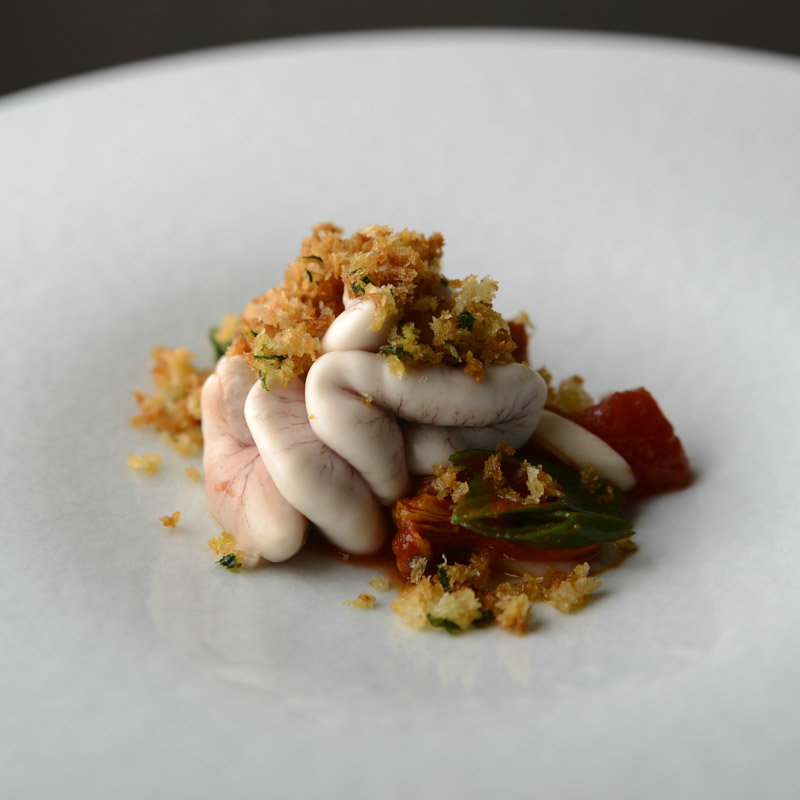 白子　トマトとともに(アクオリーナ （ACQUOLINA）)