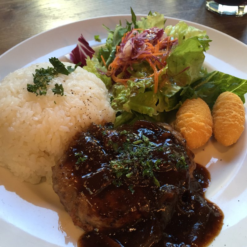 イタリアンハンバーグプレート(PUBLIC HOUSE)