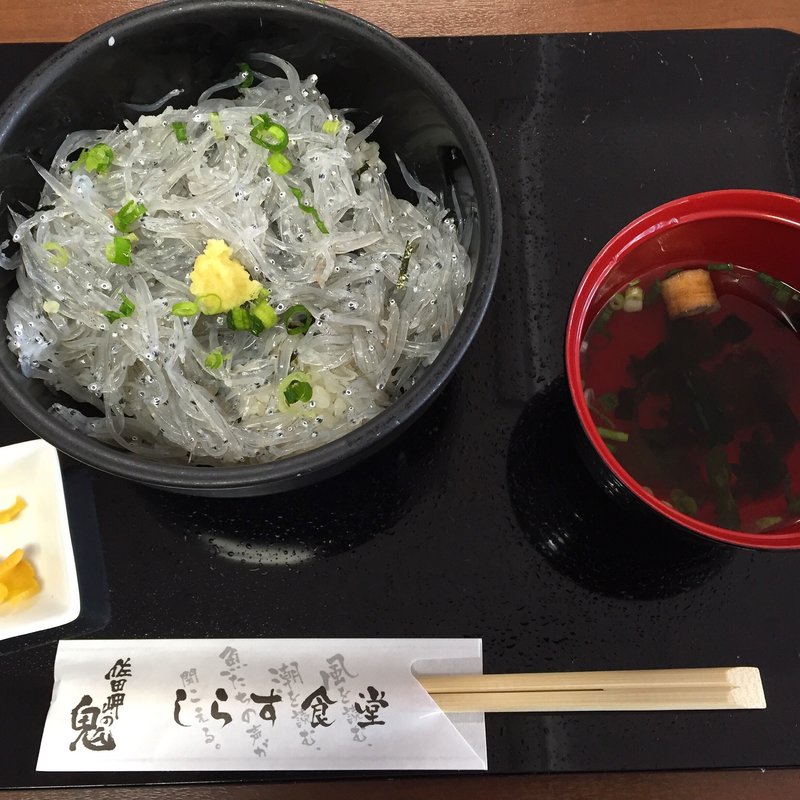 生しらす丼(しらす食堂 （しらすパーク/福島さんの釜あげしらす・朝日共販株式会社）)