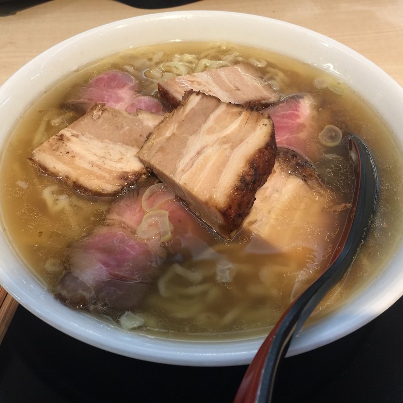 塩チャーシュー麺(麺屋うから家から)