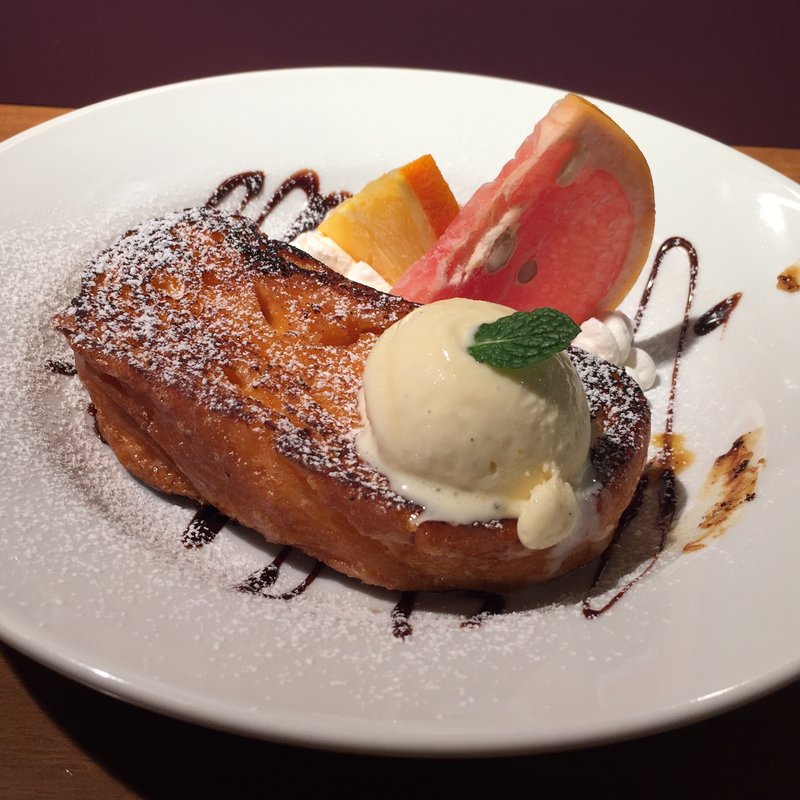 つまんでご卵のフレンチトースト(カルボナーラ 福岡パルコ店)