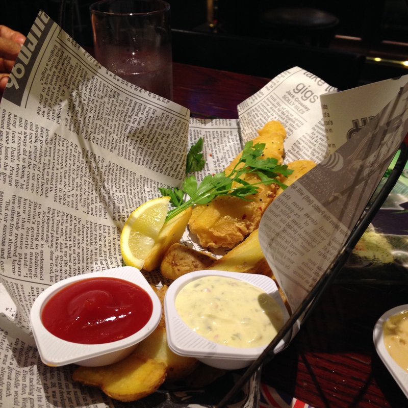 一口フィッシュ&チップス(HUB八重洲店)