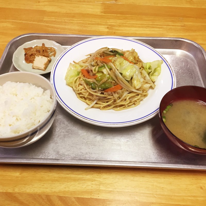 夕定食(ふじや食堂)