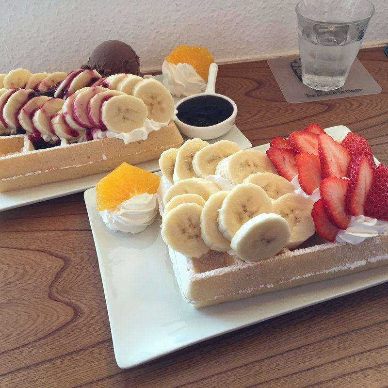 バナナ＆ホイップ(もみの木カフェ )