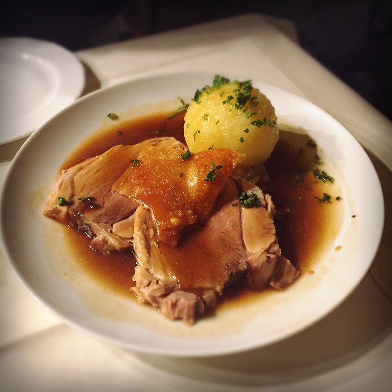 ロースト ポーク(Schweinebraten)(Zum Augustiner)