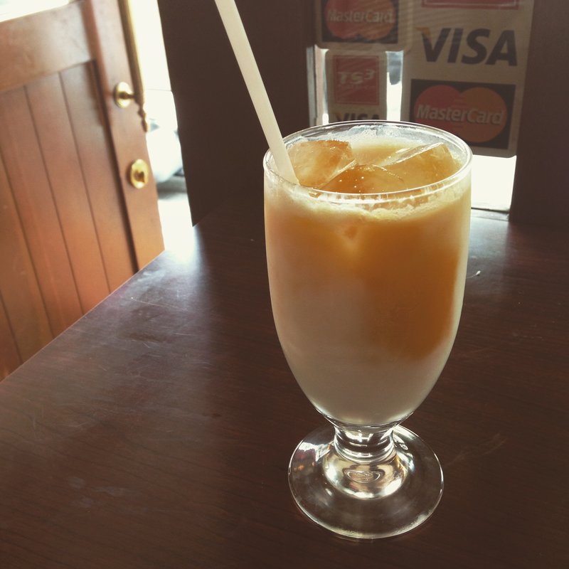 マンゴーラッシー(ディップパレス 四谷四丁目店)