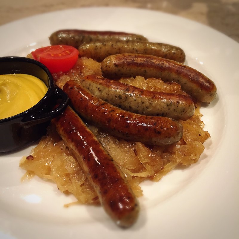 ポークソーセージ( Dallmayr Bistro )