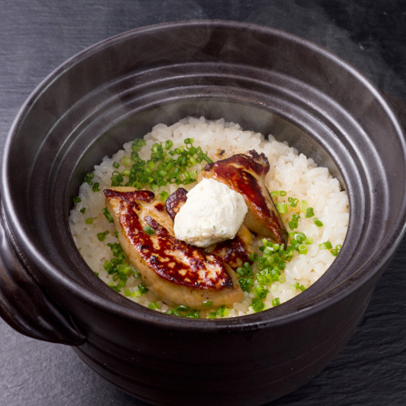 フォアグラの土鍋(ルーツ　ロッポンギ （ROOTS 　ROPPONGI）)